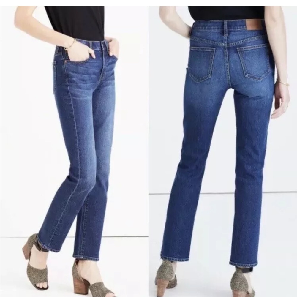 Madewell Cruiser Straight Crops Lana Wash size 28